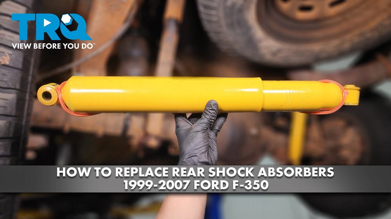 How to Replace Rear Shocks 1999 -2007 Ford F-350 | 1A Auto, image size:1280x720