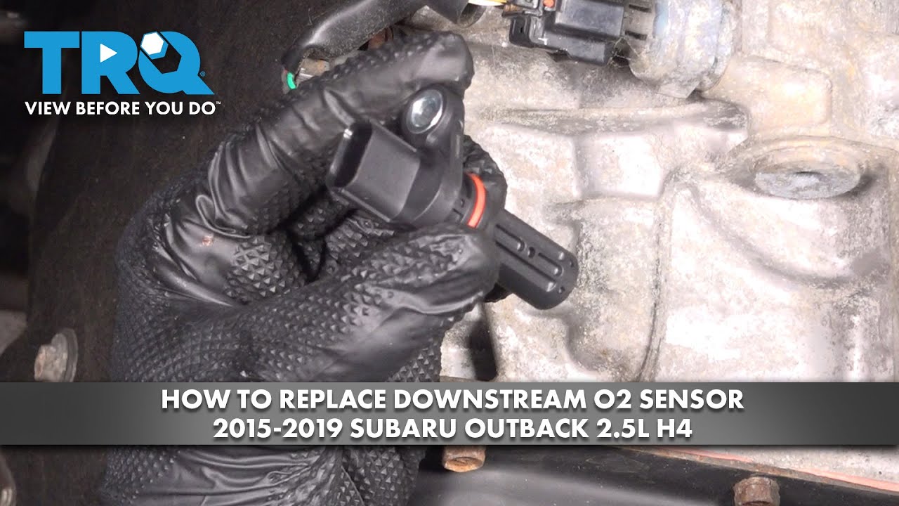 Good O2 Sensor Graph Subaru How to Replace Downstream O2 Sensor 2015-2019 Subaru Outback 25L H4 ...