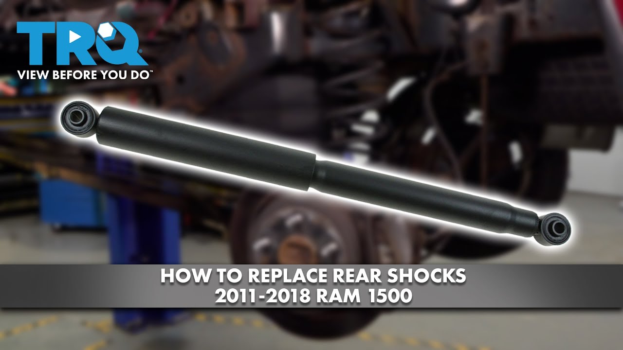 How to Replace Rear Shocks 2011-2018 Ram 1500 | 1A Auto