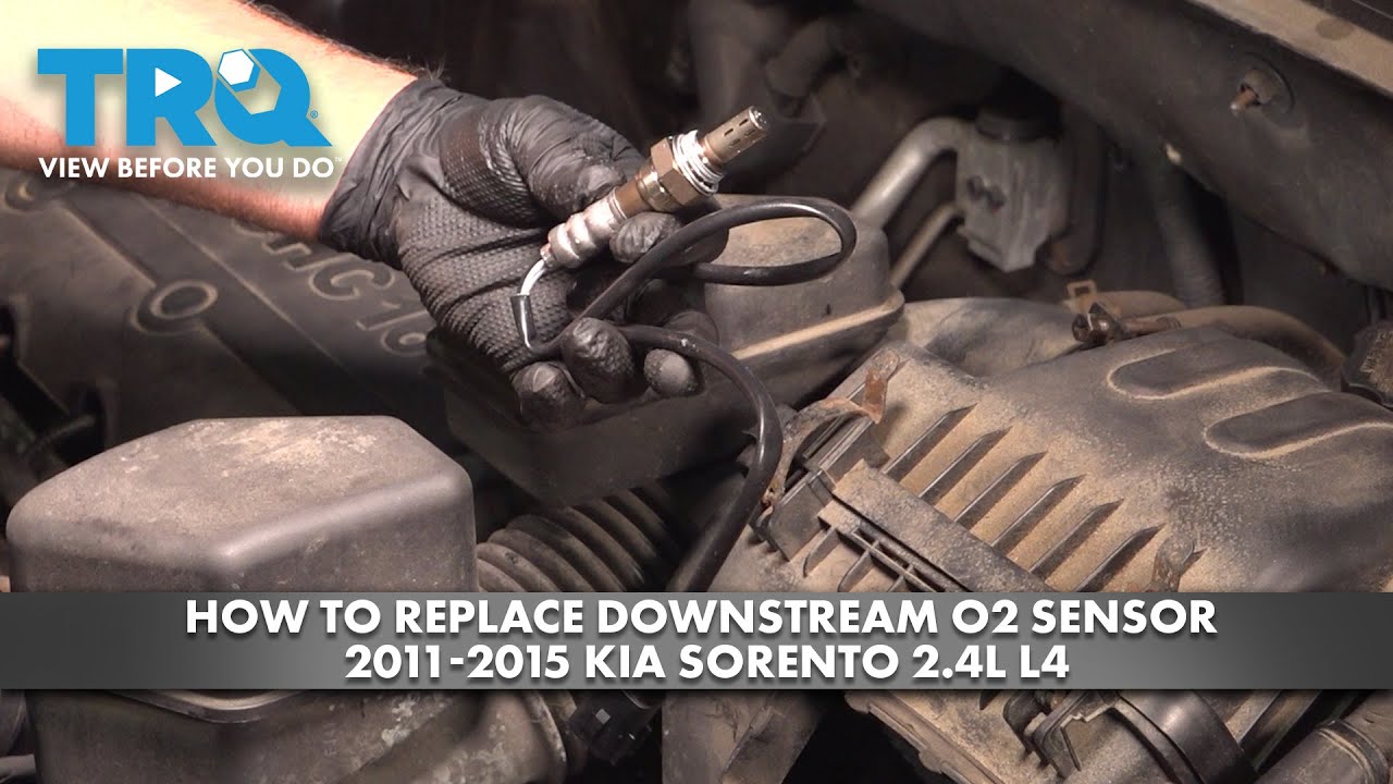 O2 Sensor Kia Tools How to Replace Downstream O2 Sensor 2011-2015 Kia Sorento 24L L4 | 1A Auto