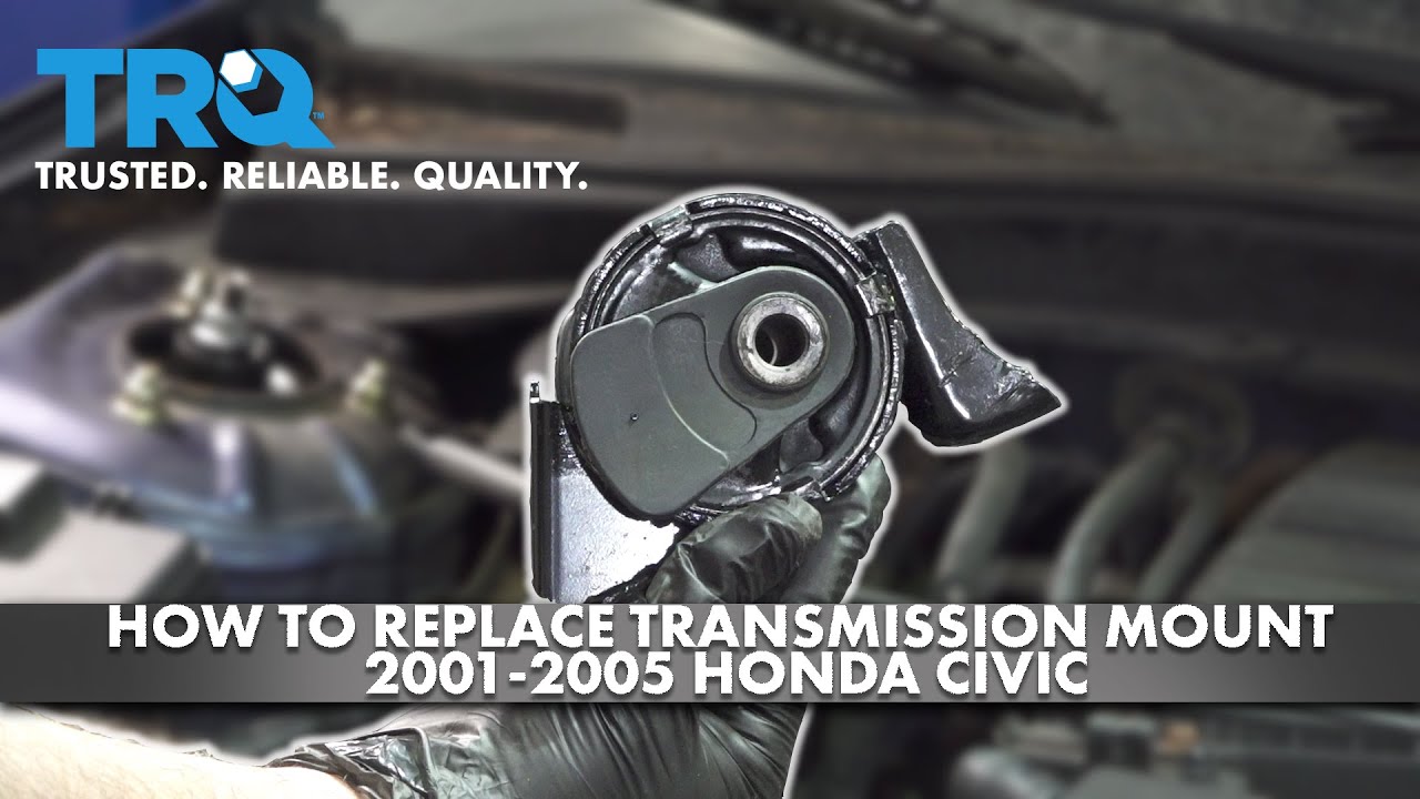 How to Replace Transmission Mount 2001-2005 Honda Civic | 1A Auto