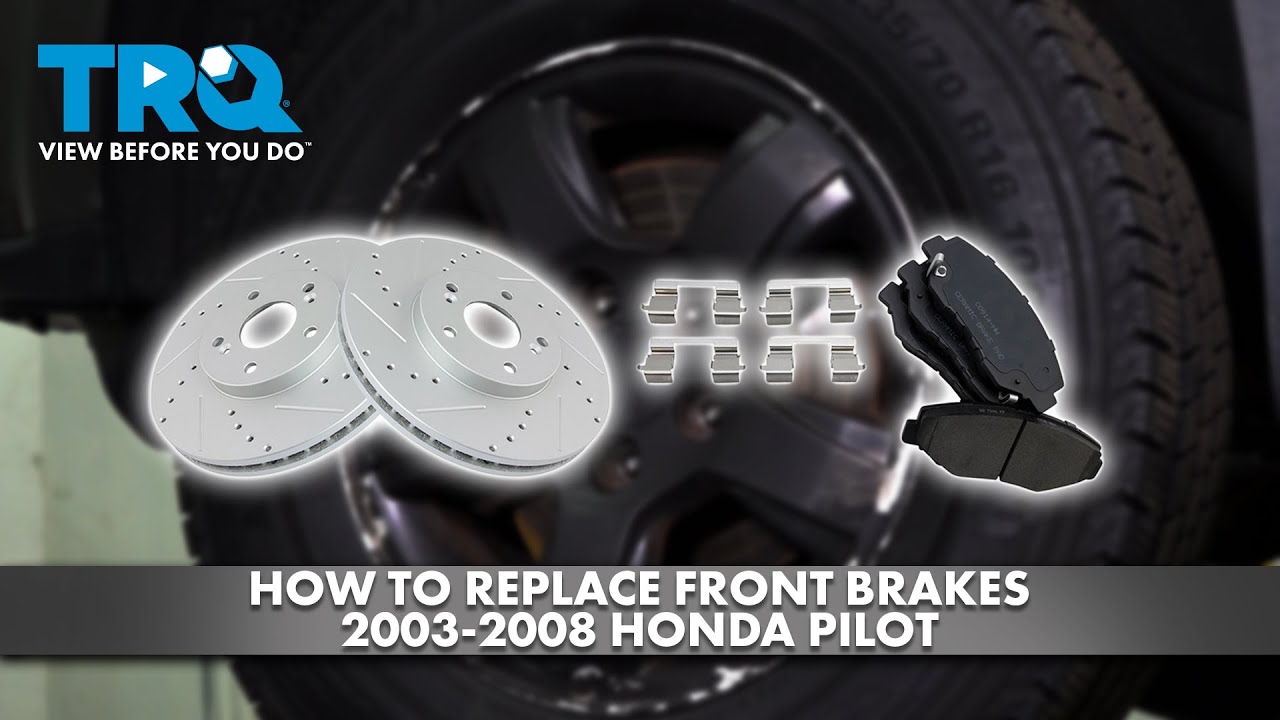 How to Replace Front Brakes 2003-2008 Honda Pilot | 1A Auto