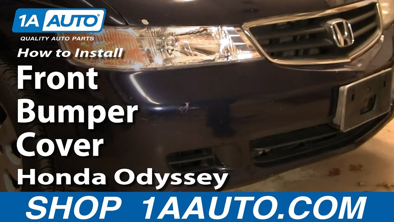 How To Remove Front Bumper 1999-2004 Honda Odyssey