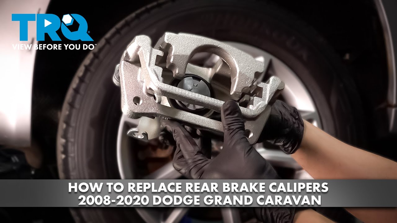 How to Replace Rear Brake Calipers 2008-2020 Dodge Grand Caravan | 1A Auto