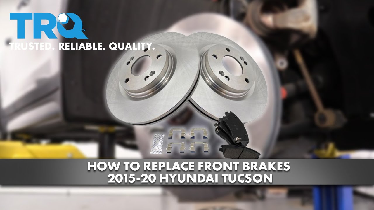 How To Replace Front Brakes 2015-20 Hyundai Tucson | 1A Auto
