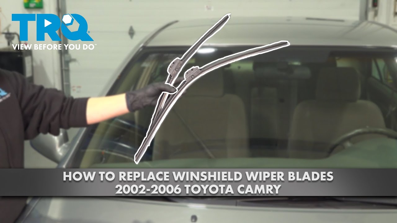 2005 Toyota Camry Wiper Blade Size