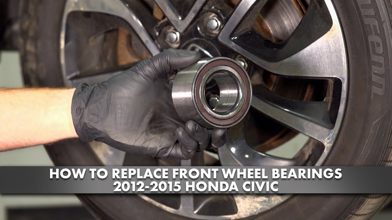 How to Replace Front Wheel Bearings 2012-2015 Honda Civic | 1A Auto