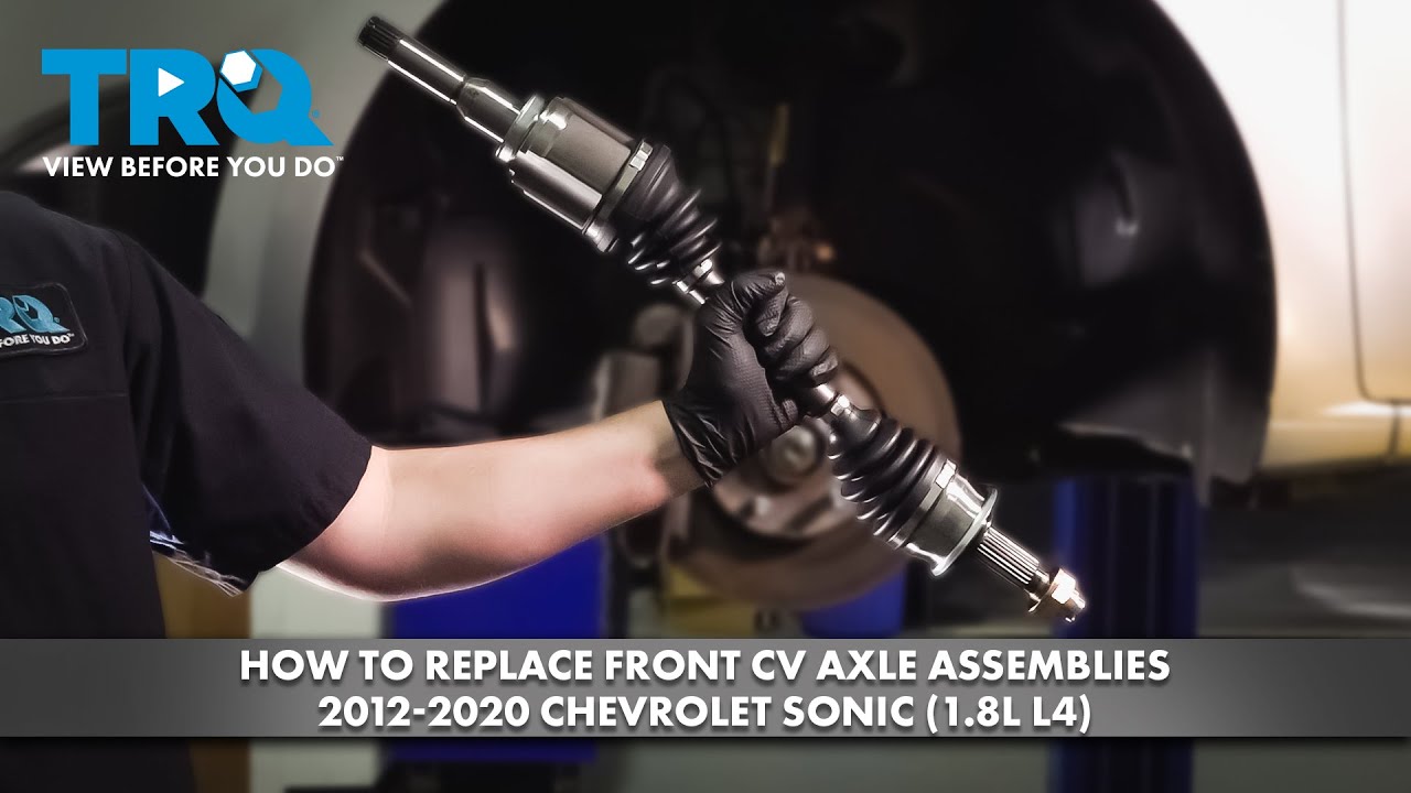 TRQ Front CV Axle Shaft Set For 2012-2018 Chevrolet Sonic