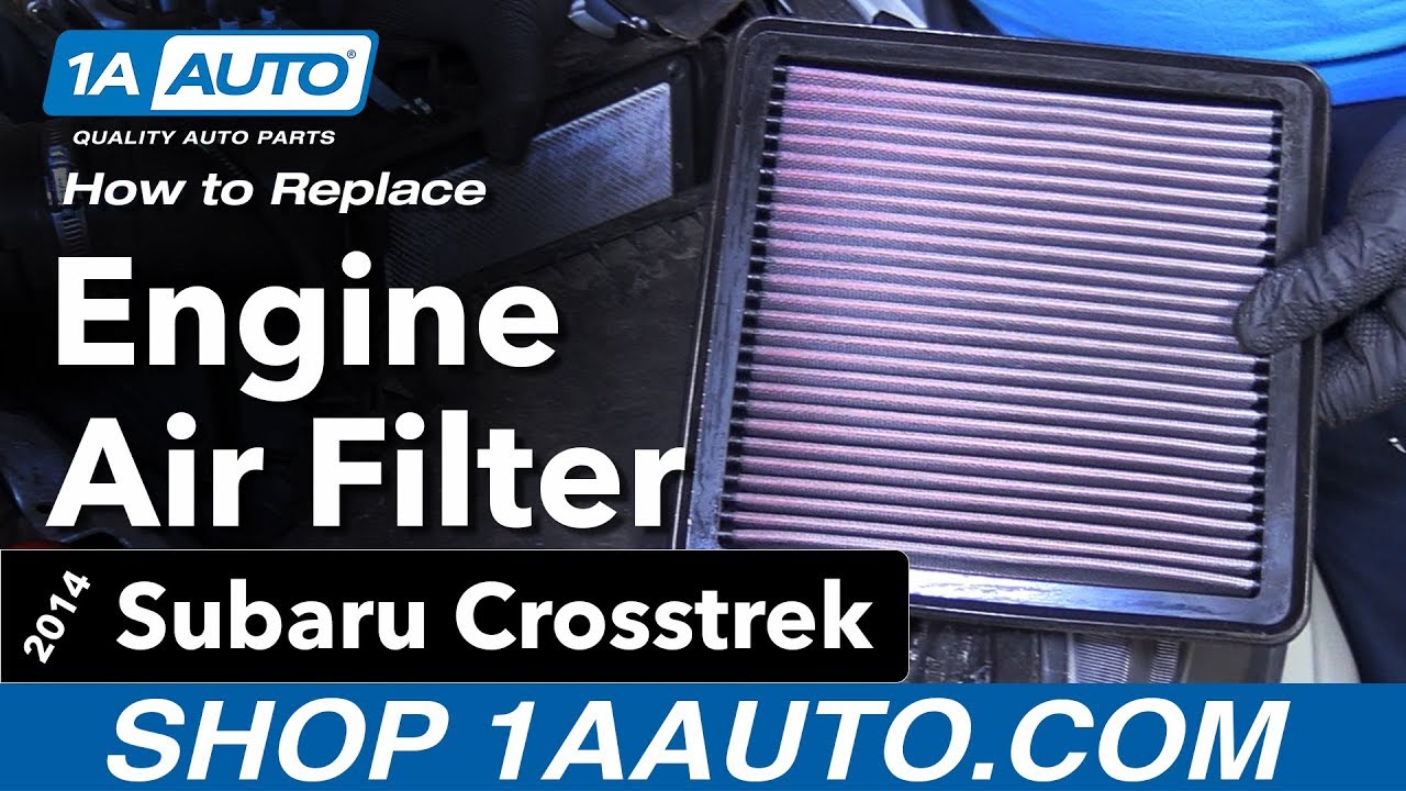 How to Replace Engine Air Filter 2014-17 Subaru Crosstrek