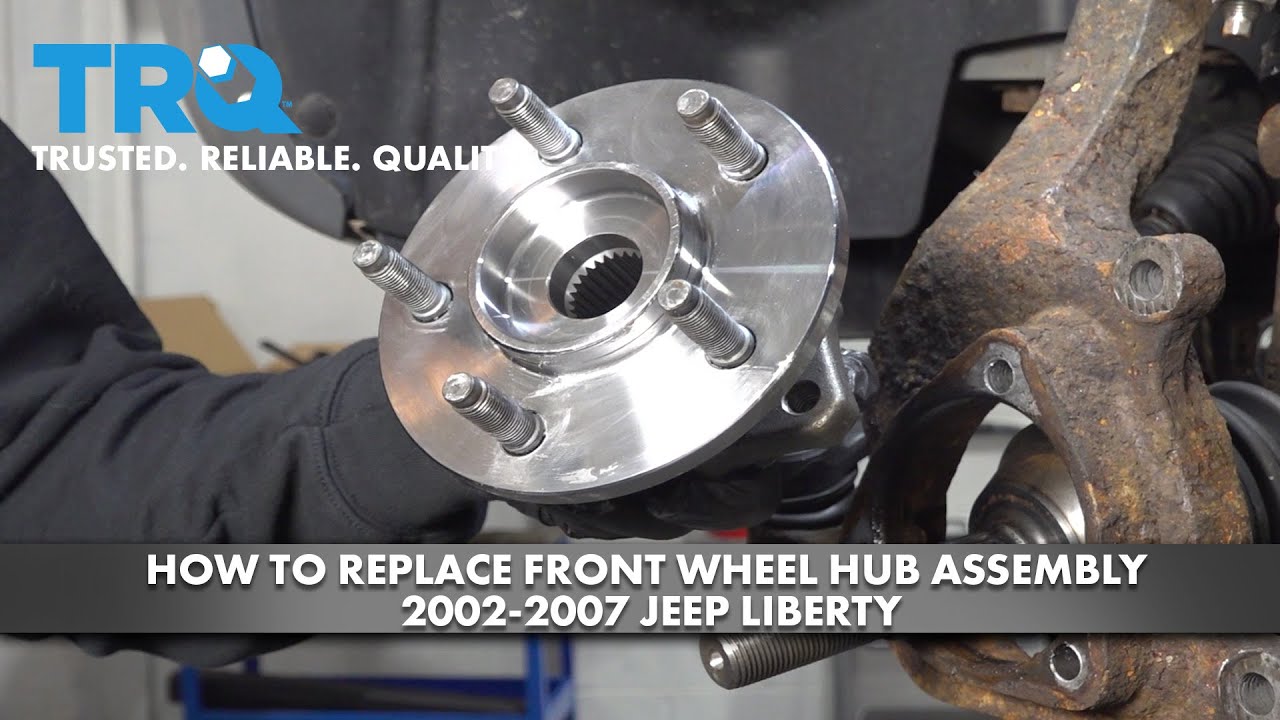How to Replace Front Wheel Bearing and Hub Assembly 2002-07 Jeep Liberty