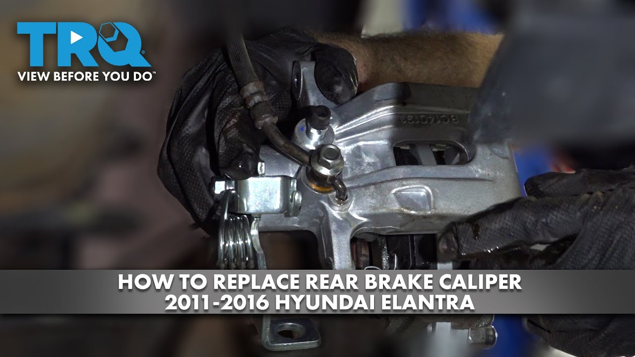 Rear Brake Calipers With Brackets For Hyundai Elantra 05-06 & Kia Spectra 05-09 | Left & Right Pair | 58310-2CA20
