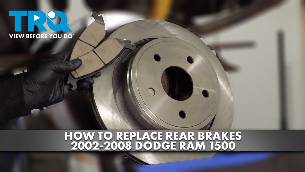 How to Replace Rear Brakes 2002-2008 Dodge Ram 1500 | 1A Auto