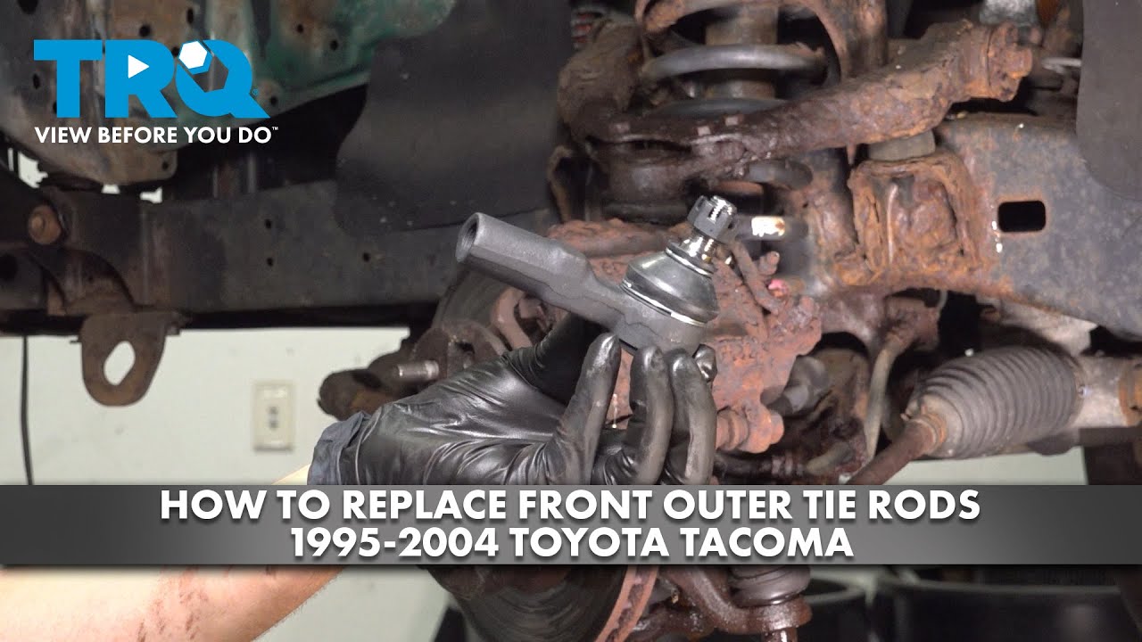 How to Replace Front Outer Tie Rods 1995-2004 Toyota Tacoma | 1A Auto