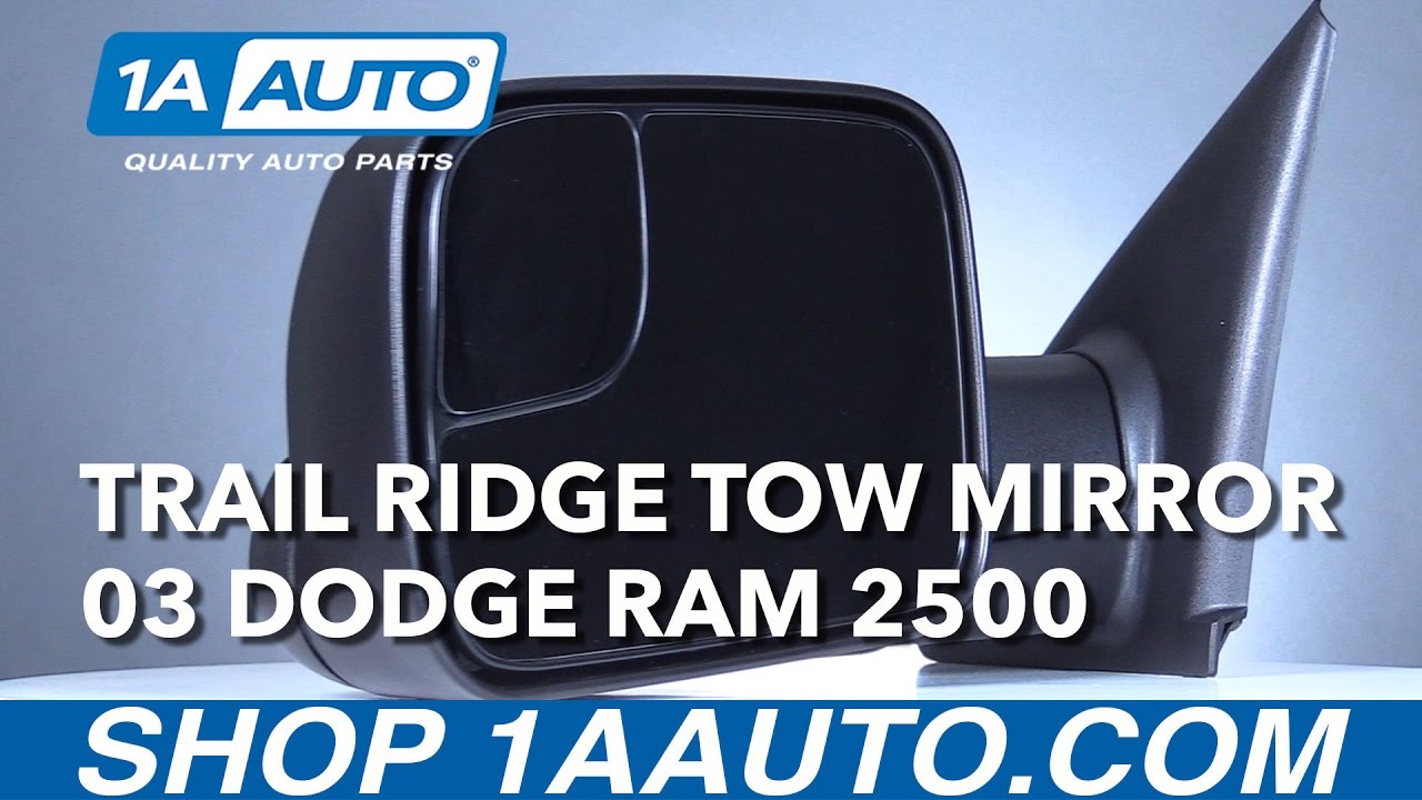 Trail Ridge Ram Towing Mirror Installation Instructions - TRMRP00017