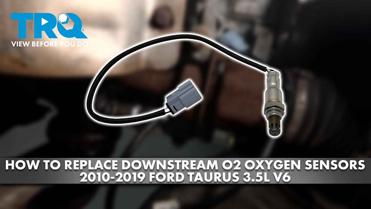 How to Replace Downstream O2 Oxygen Sensors 2010-2019 Ford Taurus 35L ...