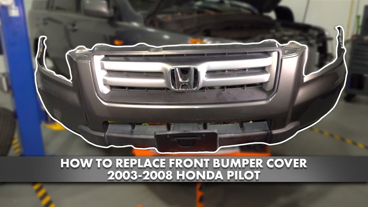 How to Replace Front Bumper Cover 2003-2008 Honda Pilot | 1A Auto