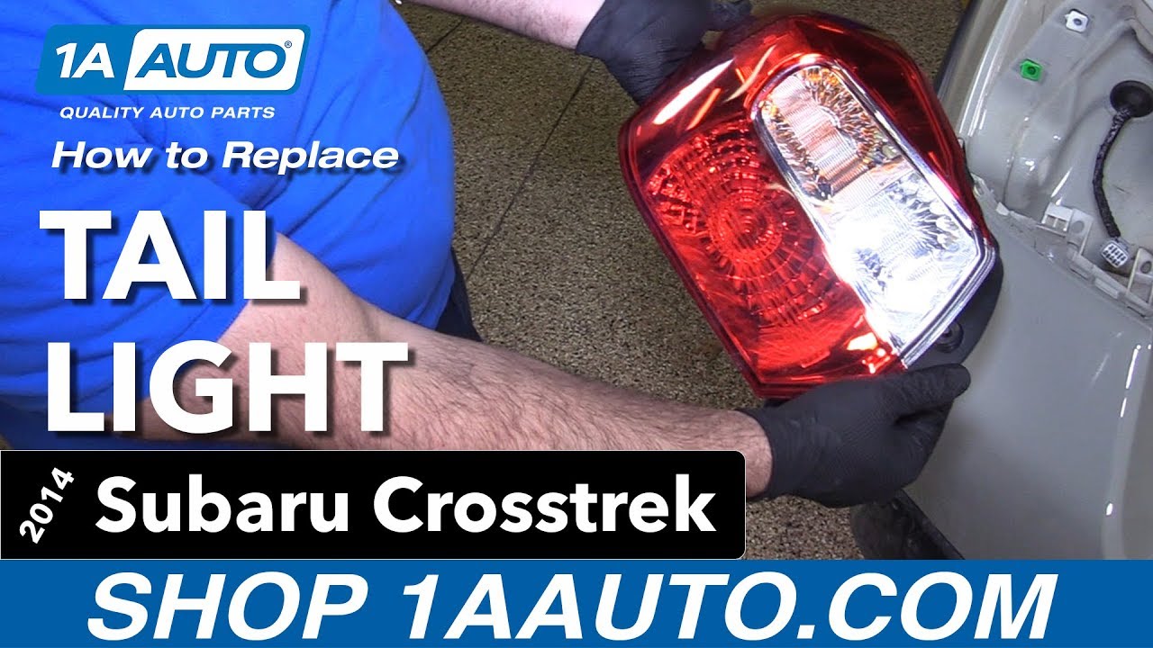 How To Replace Tail Light 2014-17 Subaru Crosstrek