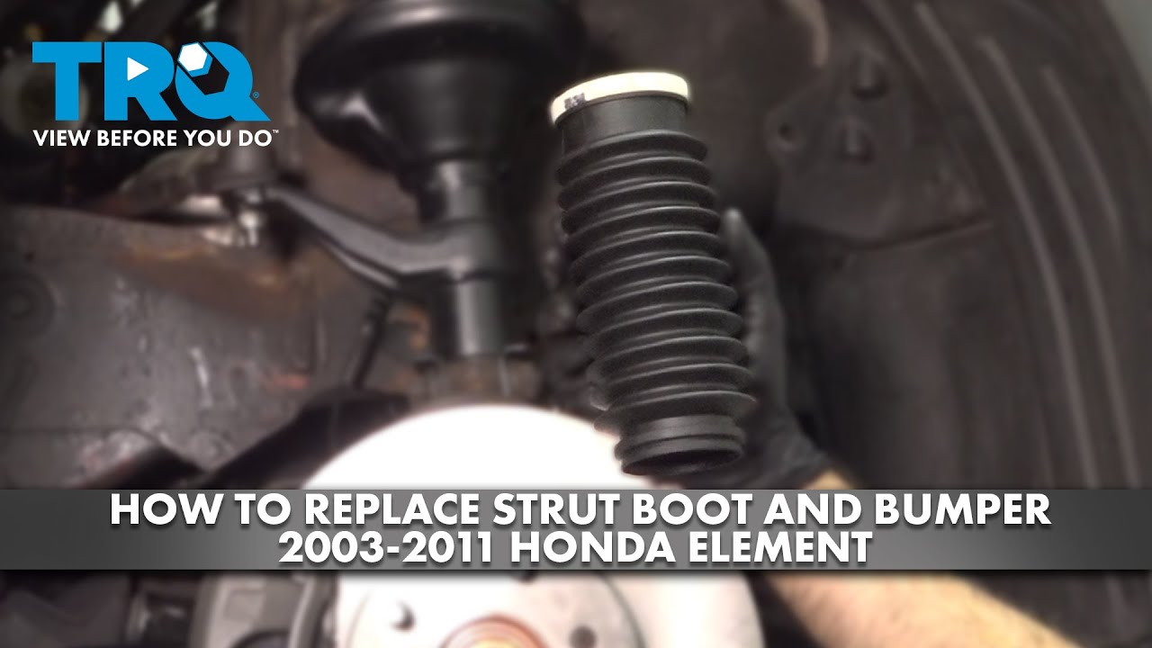 How to Replace Front Strut Boot Bumper 2003-2011 Honda Element | 1A Auto