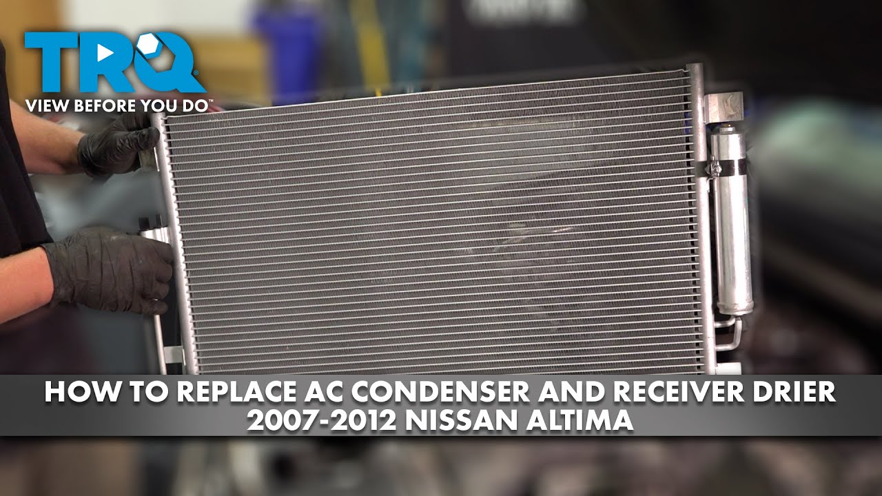 How to Replace AC Condenser and Receiver Drier Assembly 2007-2012 ...