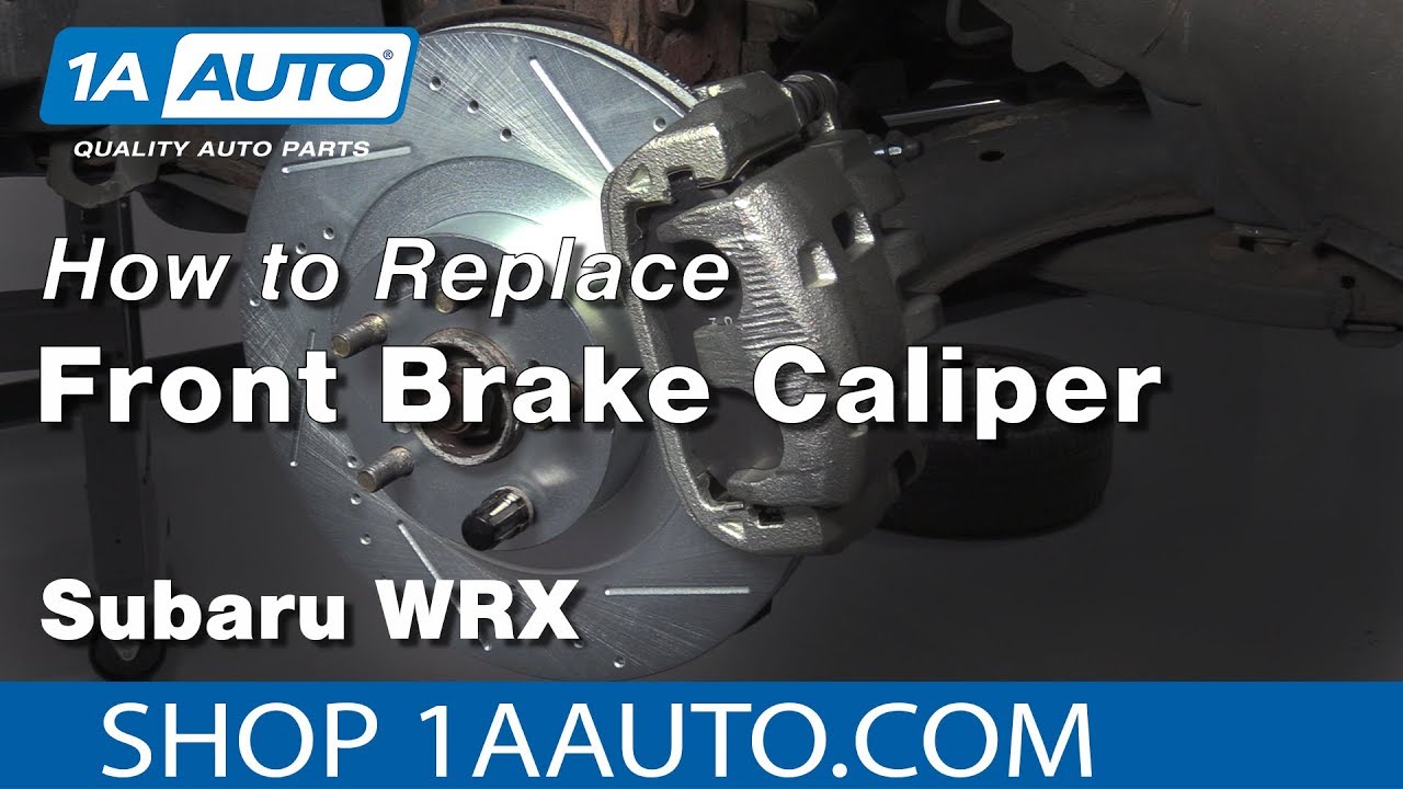 How to Replace Front Caliper 2003-05 Subaru WRX