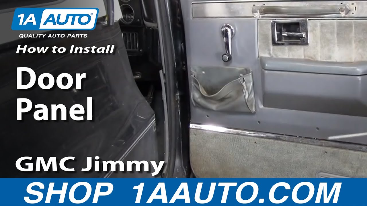 How To Remove Door Panel 1973-87 Chevy GMC