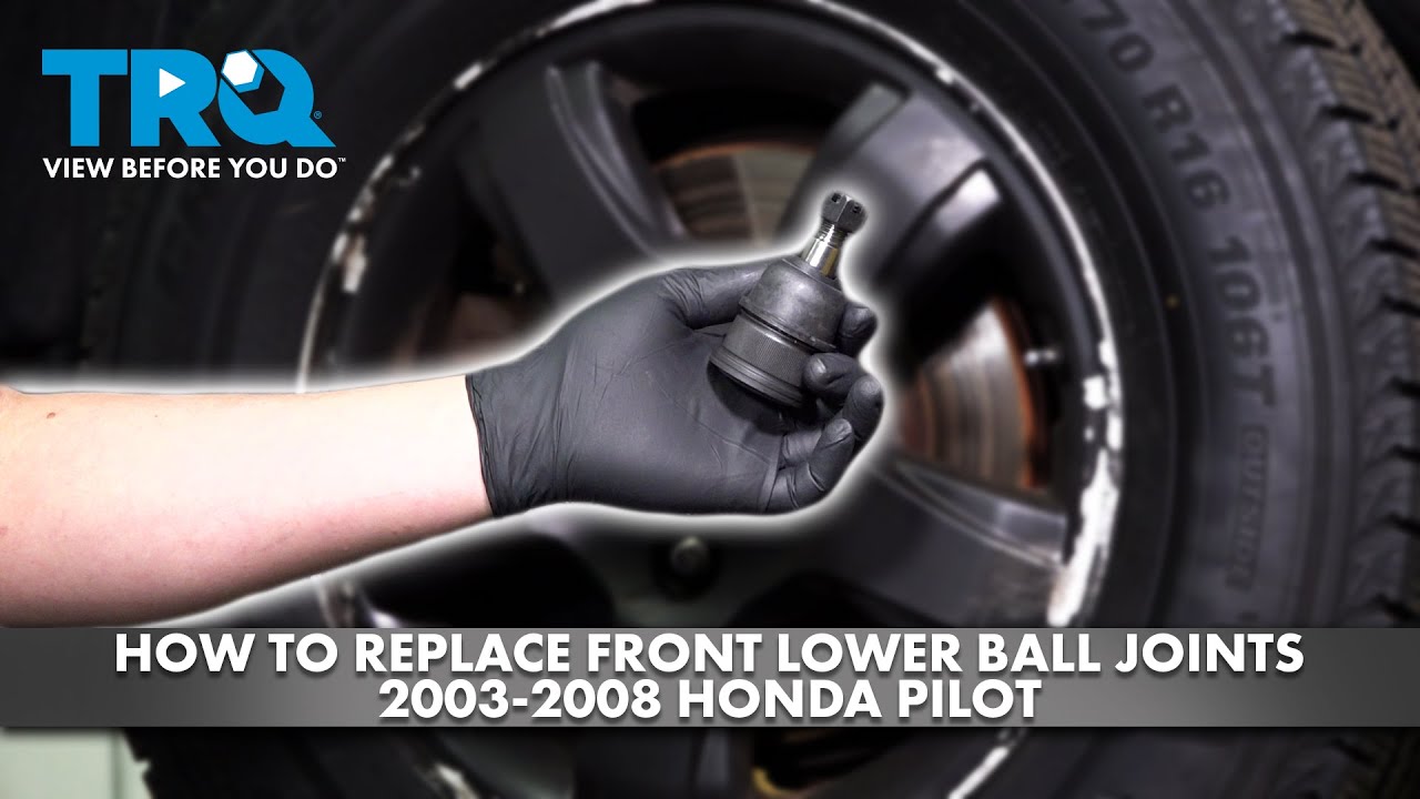 How to Replace Front Lower Ball Joints 2003-2008 Honda Pilot | 1A Auto