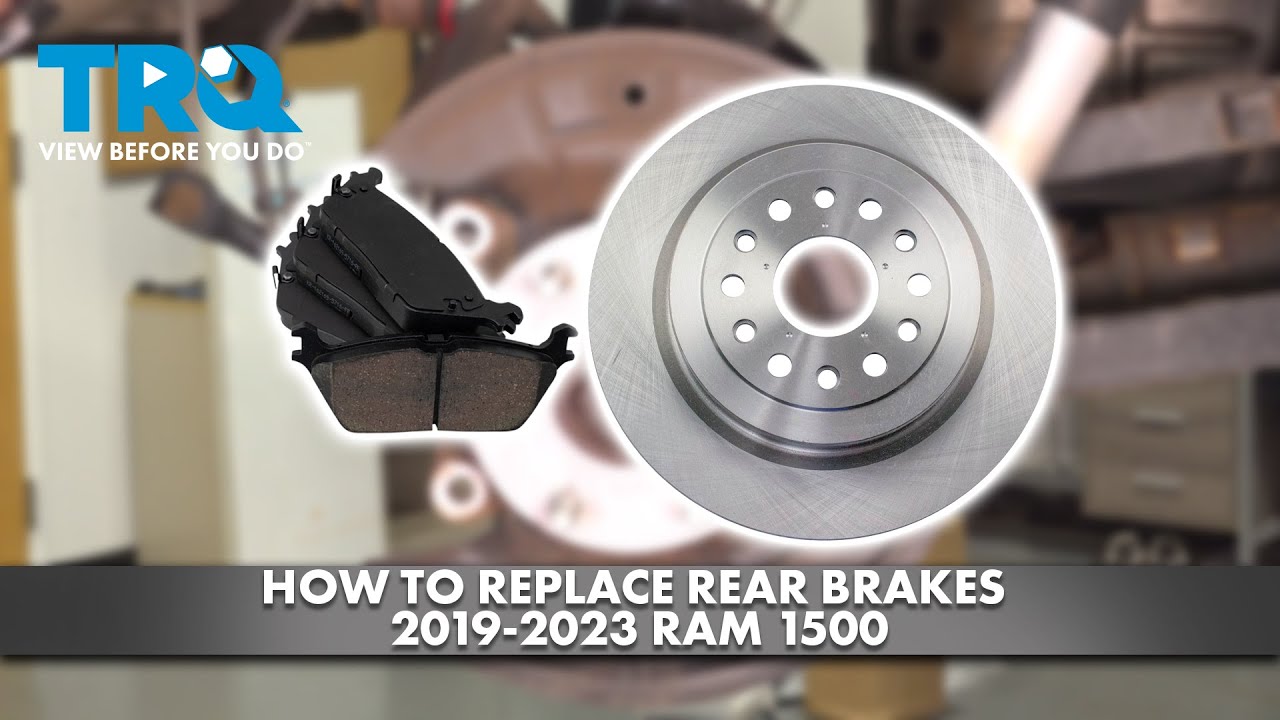 How to Replace Rear Brakes 2019-2023 Ram 1500 | 1A Auto