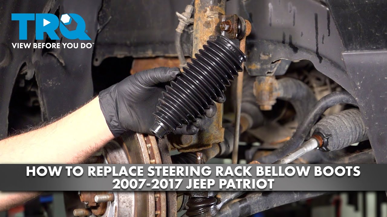How to Replace Steering Rack Bellow Boots 2007-2017 Jeep Patriot | 1A Auto