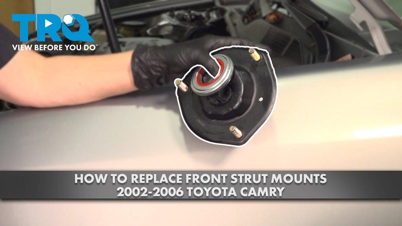 How to Replace Front Strut Mounts 2002-2006 Toyota Camry | 1A Auto