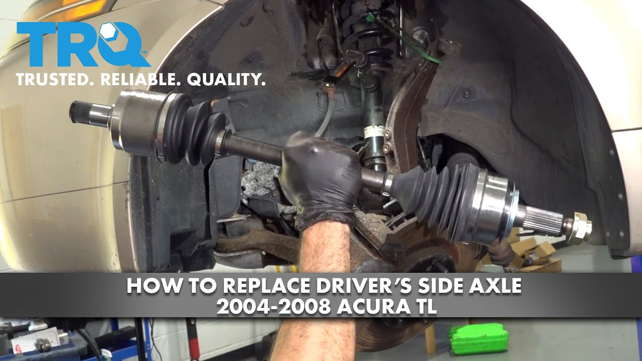 How to Replace Front CV Axle 2004-2008 Acura TL | 1A Auto