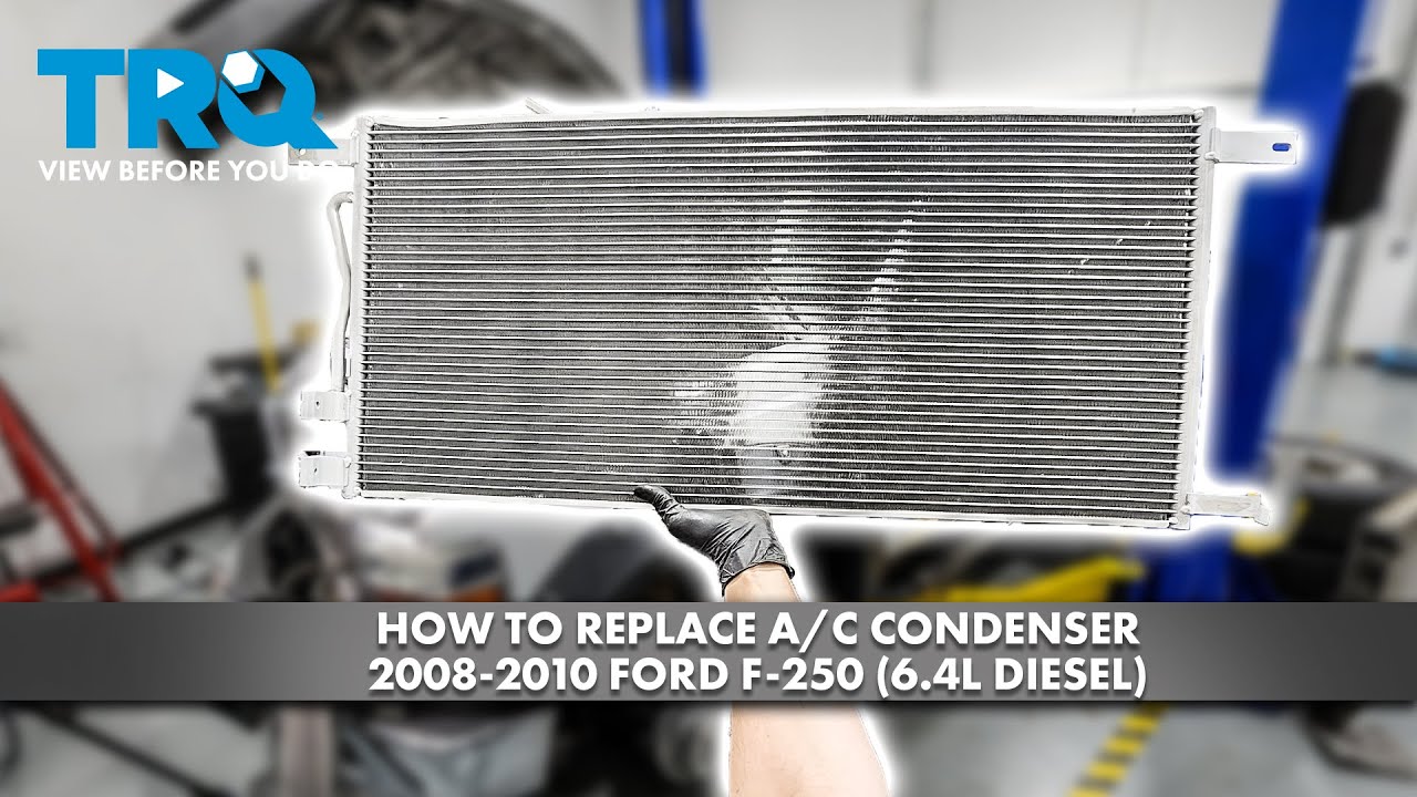A/C Condenser - Compatible With 1999 - 2007 Ford F-350 Super Duty 2000 2001 2002 2003 2004 2005 2006 3d624d75 1546 4e8f A60e 4563367f1fa8.f5a3bf32c9a3b47f67640bfb5e17b1e0