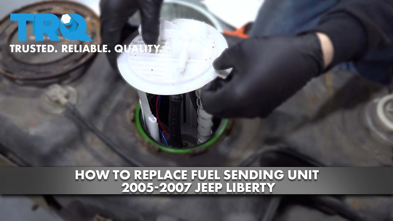 How to Replace Fuel Pump and Sending Unit 2005-07 Jeep Liberty