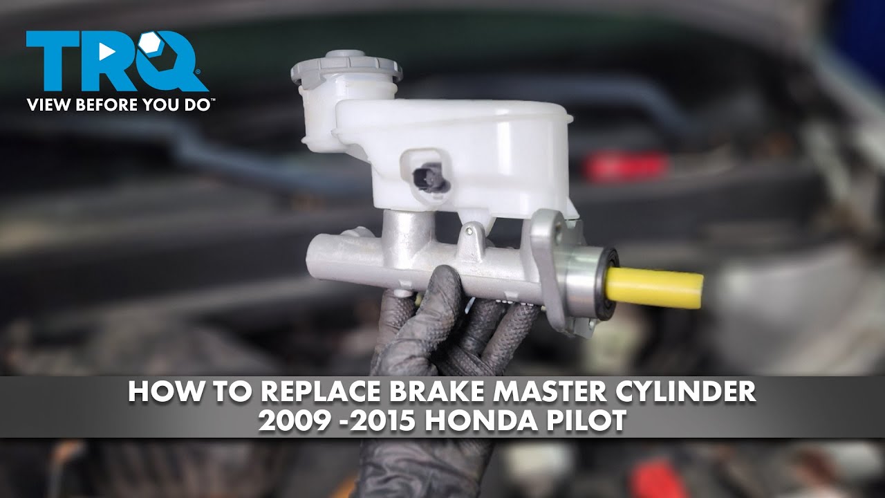 How to Replace Brake Master Cylinder 2009-2015 Honda Pilot | 1A Auto