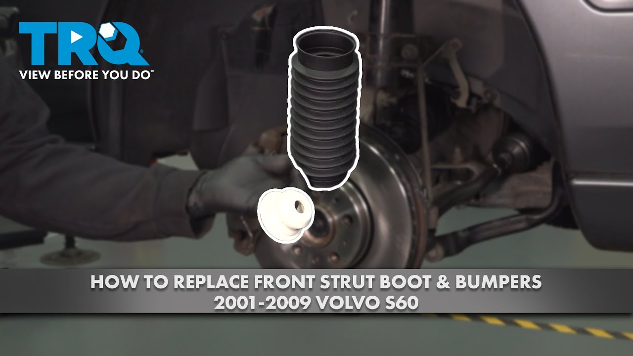 How to Replace Front Strut Boot Bumpers 2001-2009 Volvo S60 | 1A Auto