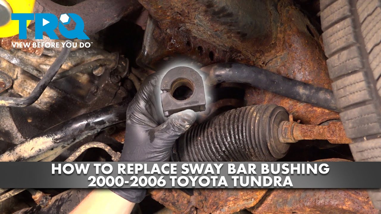 How to Replace Sway Bar Bushing 2000-2006 Toyota Tundra | 1A Auto