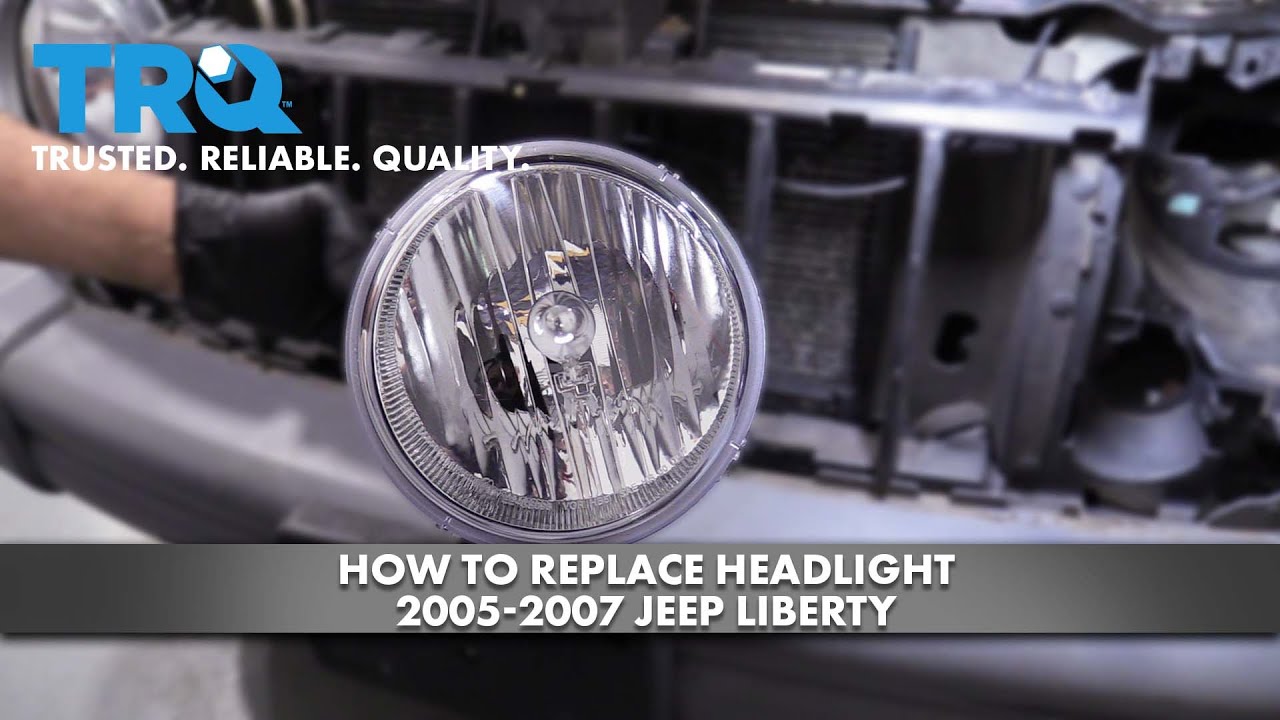 How to Replace Headlight 2005-07 Jeep Liberty