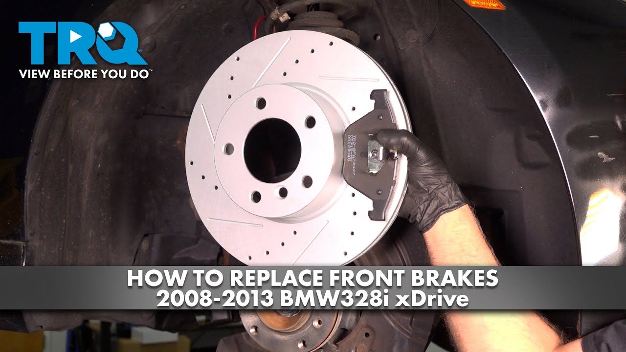 How to Replace Front Brakes 2009-2013 BMW 328i xDrive | 1A Auto