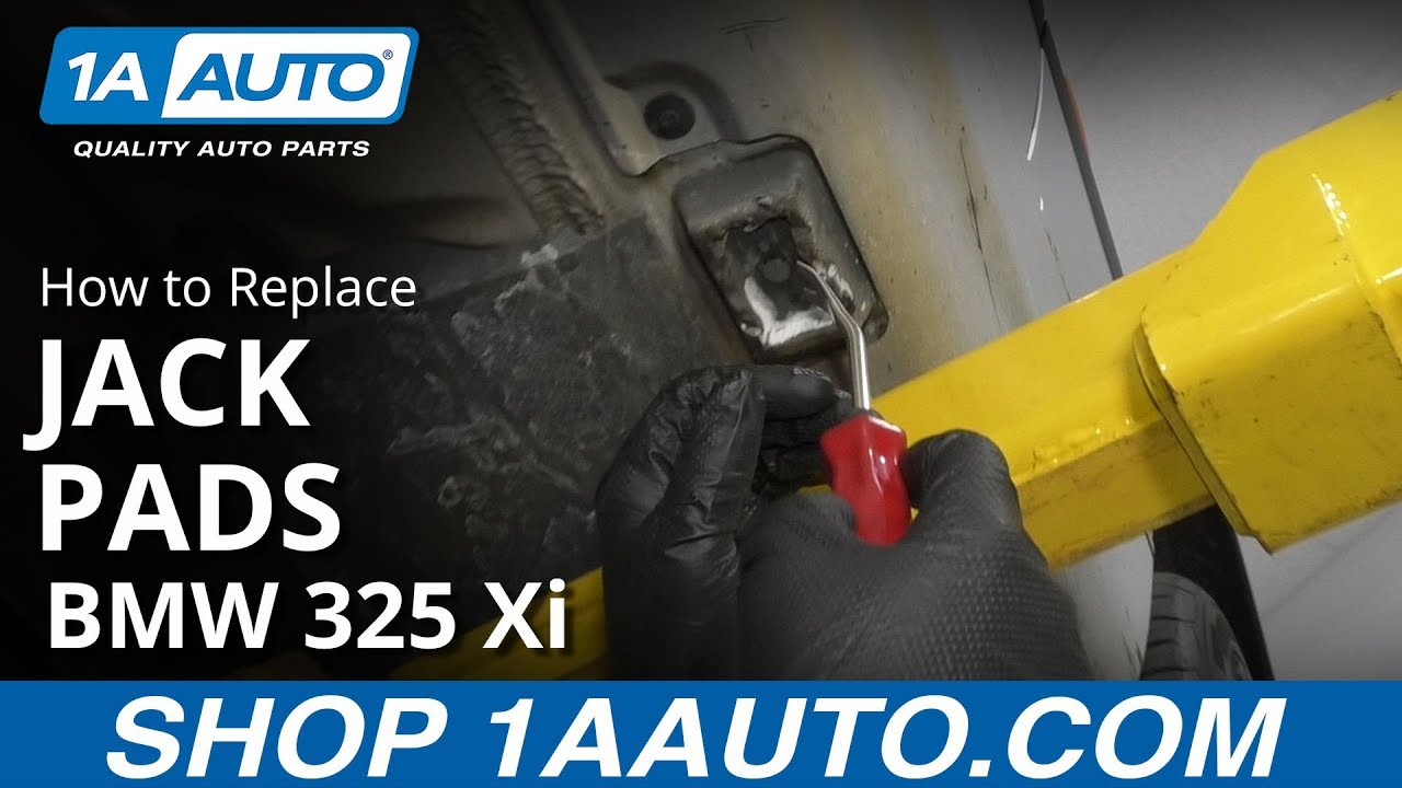 How to Replace Jack Pads 1997-2006 BMW 325 Xi