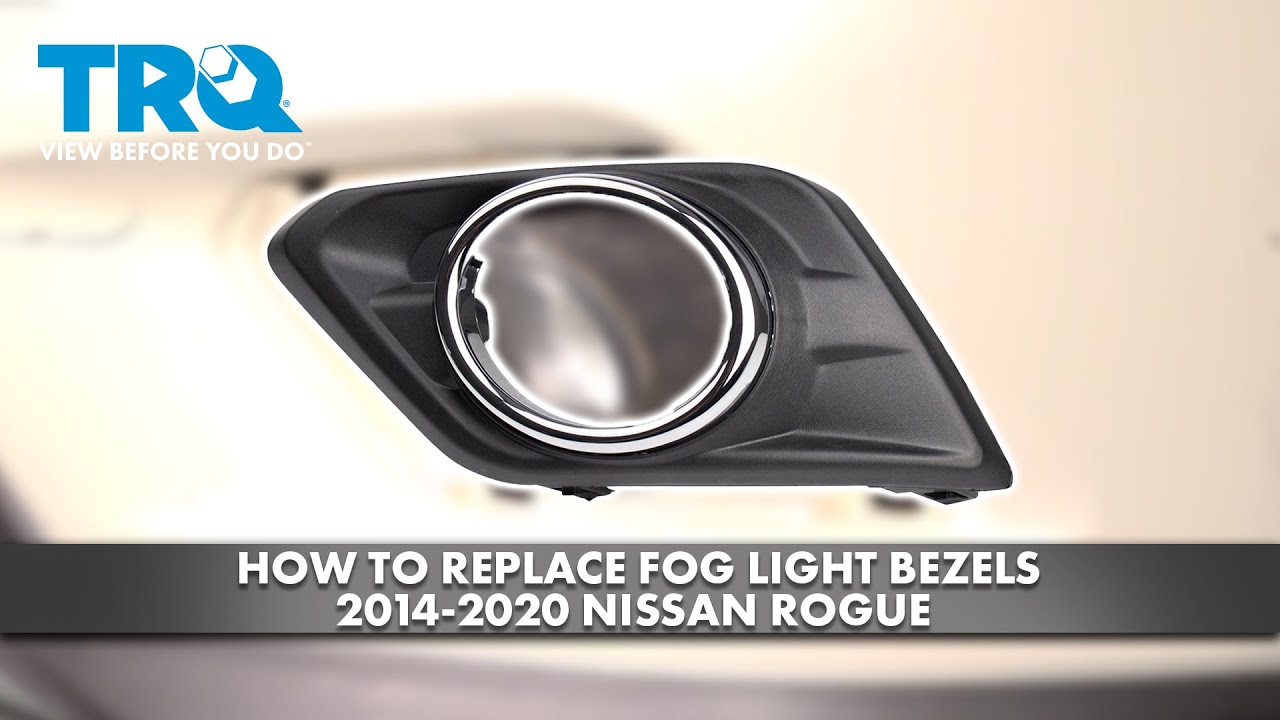 TRQ Front Left Fog Light Hole Cover Fits 2017-2020 Nissan