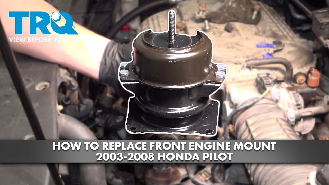 How to Replace Front Engine Mount 2003-2008 Honda Pilot | 1A Auto