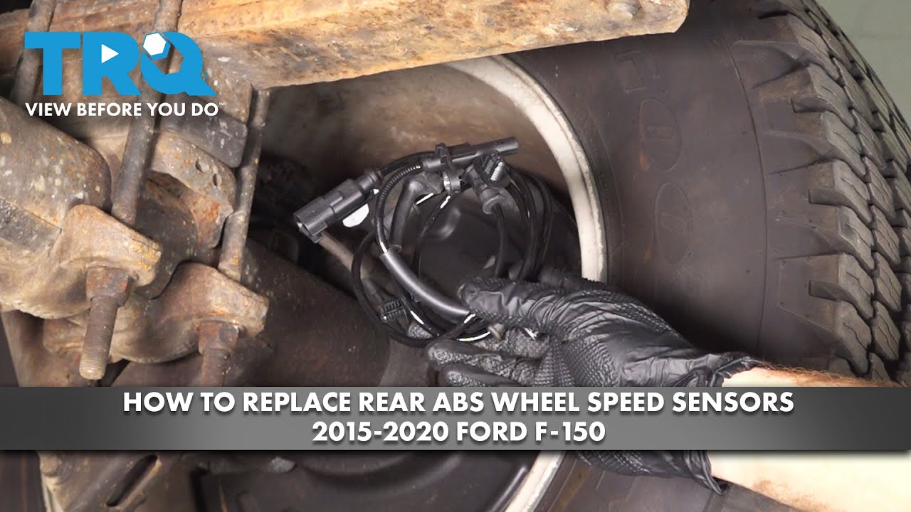How to Replace Rear ABS Wheel Speed Sensors 2015-2020 Ford F-150 | 1A Auto